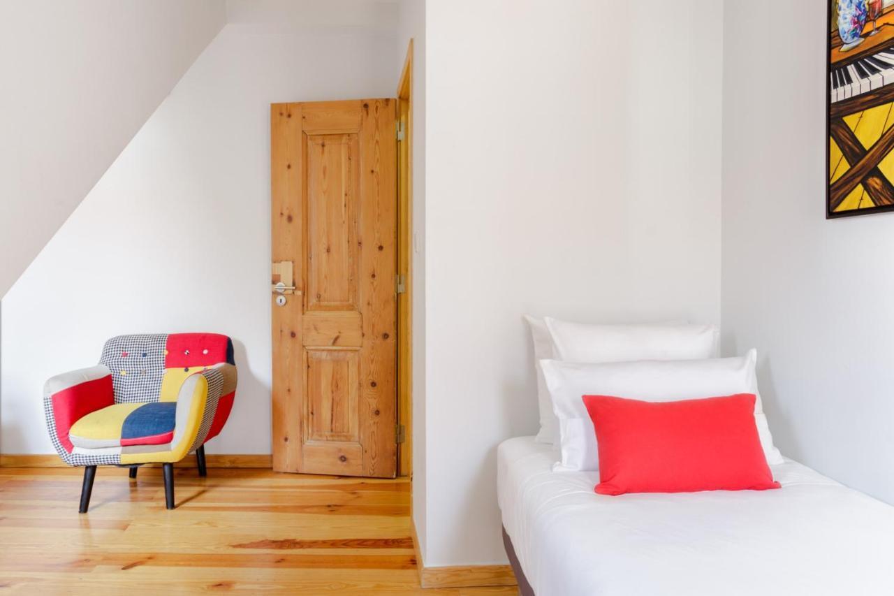 Amazing Rooftop Terrace With River And Historic City View 4 Bedrooms 4 Bathrooms Ac 19Th Century Building Chiado Lisboa Eksteriør billede