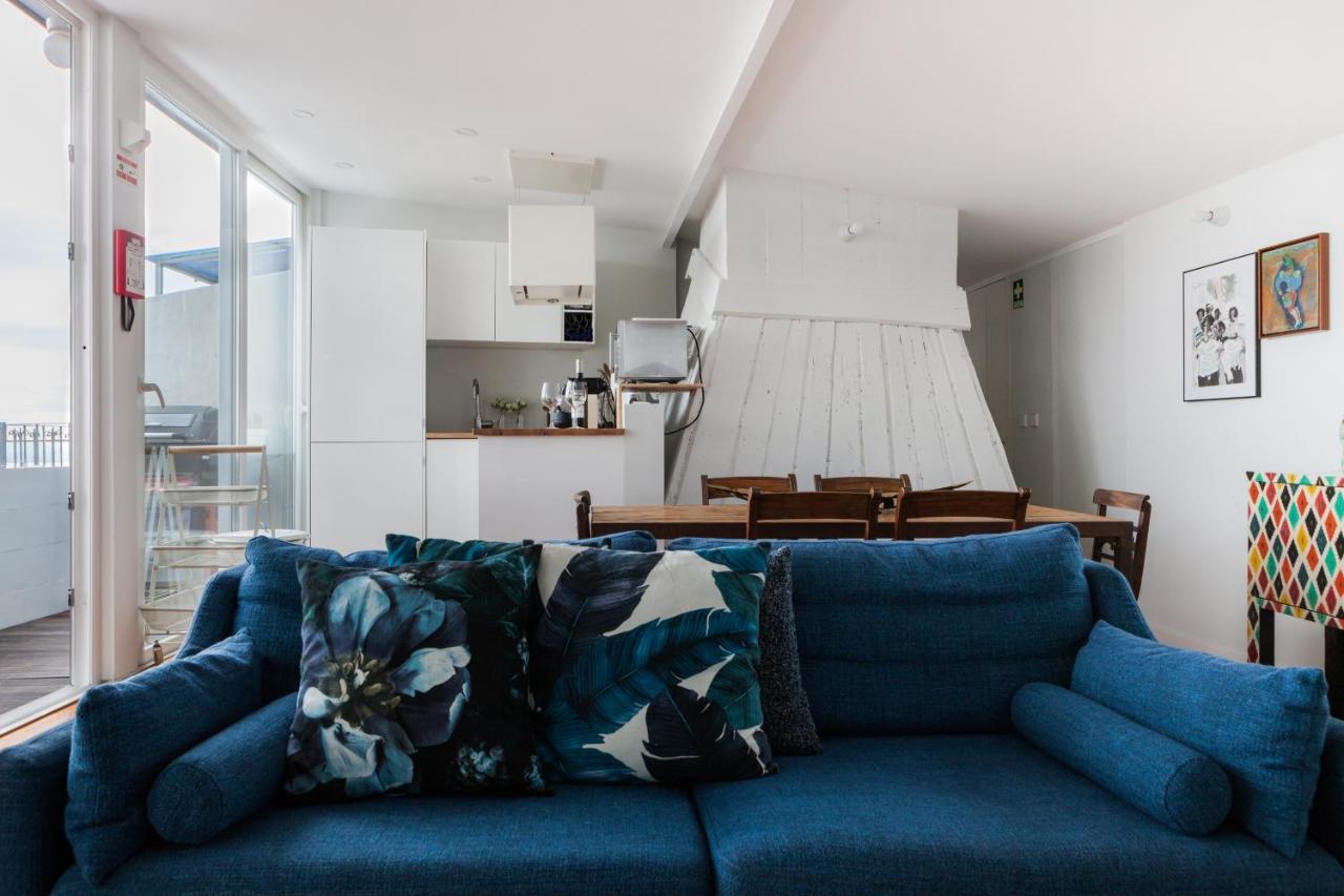 Amazing Rooftop Terrace With River And Historic City View 4 Bedrooms 4 Bathrooms Ac 19Th Century Building Chiado Lisboa Eksteriør billede